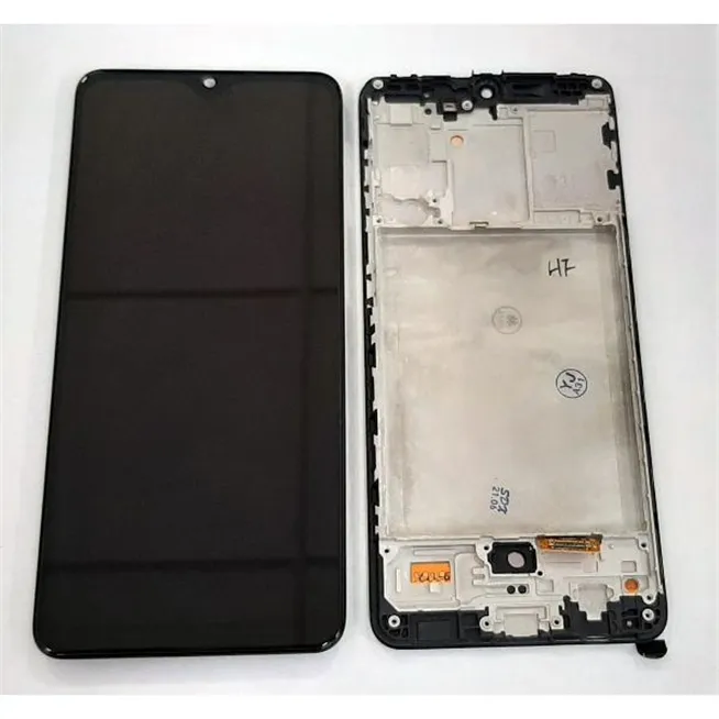 Pantalla lcd calidad oled para Samsung Galaxy A31 SM-A315F mas tactil negro mas marco negro compatible SM-A315 A315