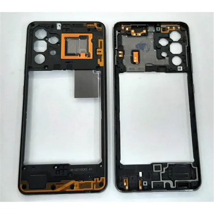 Carcasa central o marco negro para Samsung Galaxy A32 SM-A325 calidad premium