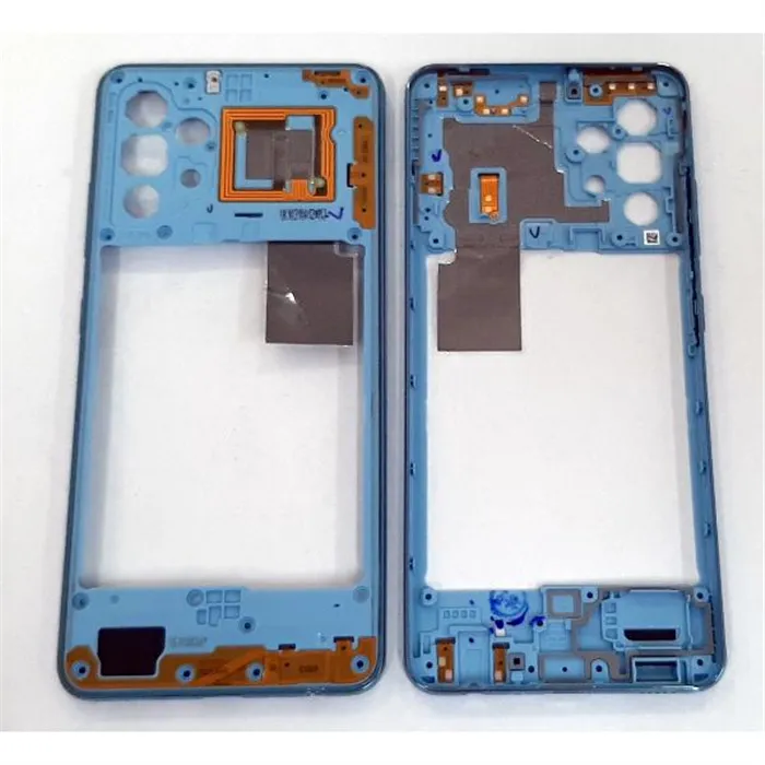 Carcasa central o marco azul para Samsung Galaxy A32 SM-A325 calidad premium
