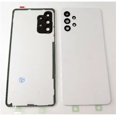 Tapa trasera o tapa bateria blanca para Samsung Galaxy A32 A325 con lente de camara