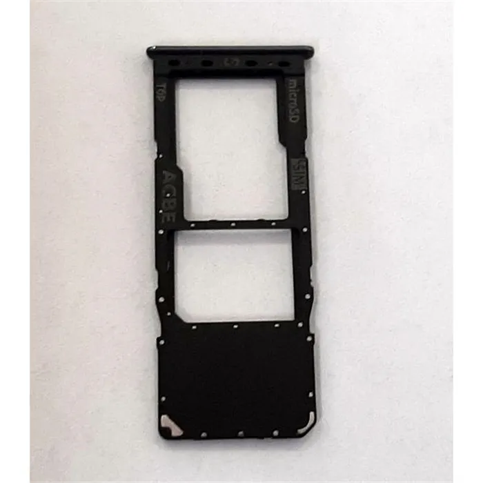 Soporte o bandeja single sim negra para Samsung Galaxy A32 SM-A325 calidad premium