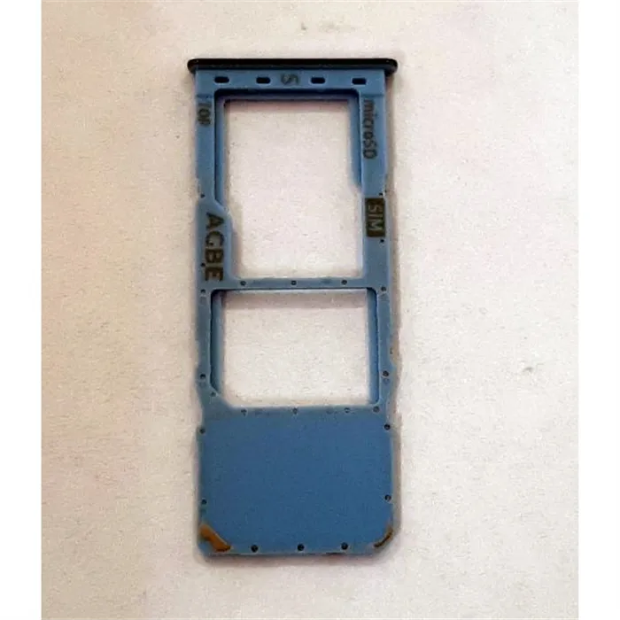 Soporte o bandeja single sim azul para Samsung Galaxy A32 SM-A325 calidad premium