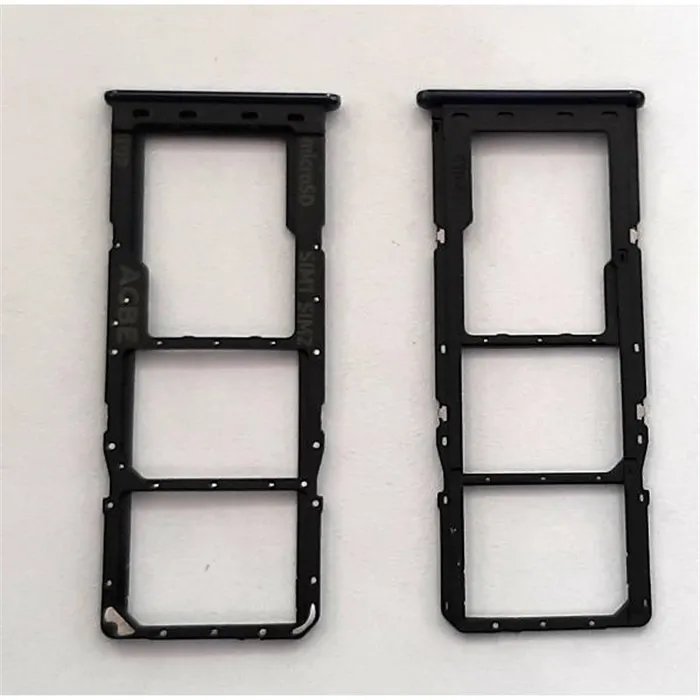 Soporte o bandeja dual sim negra para Samsung Galaxy A32 SM-A325 calidad premium