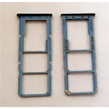 Soporte o bandeja dual sim azul para Samsung Galaxy A32 SM-A325 calidad premium