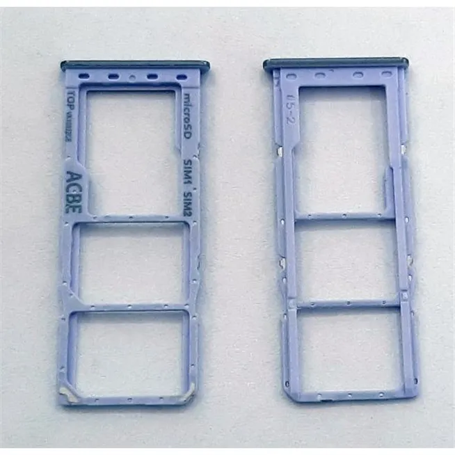 Soporte o bandeja dual sim purpura para Samsung Galaxy A32 SM-A325 calidad premium