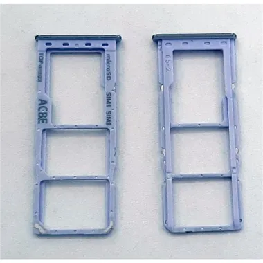 Soporte o bandeja dual sim purpura para Samsung Galaxy A32 SM-A325 calidad premium