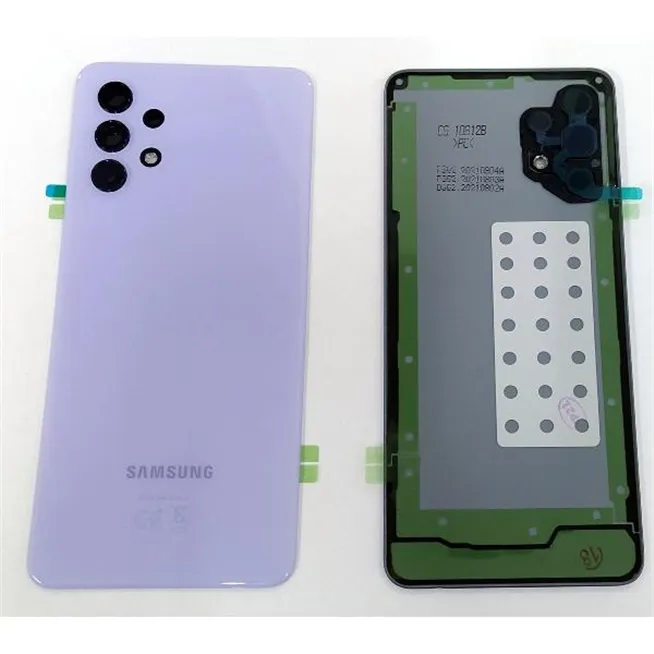 Tapa trasera o tapa baterÃ­a violeta para Samsung Galaxy A32 4G SM-A325B GH82-25545D Service Pack