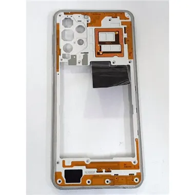 Carcasa central o marco plata para Samsung A32 5G SM-A326F SM-A326 A326F A326 calidad premium