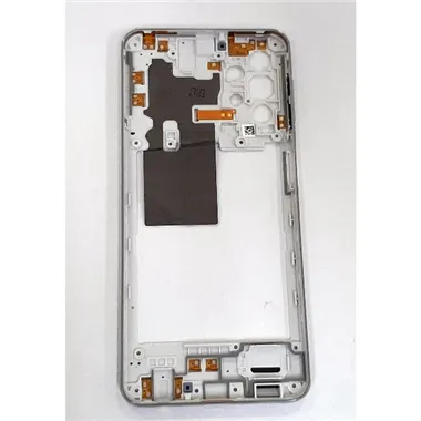 Carcasa central o marco plata para Samsung A32 5G SM-A326F SM-A326 A326F A326 calidad premium