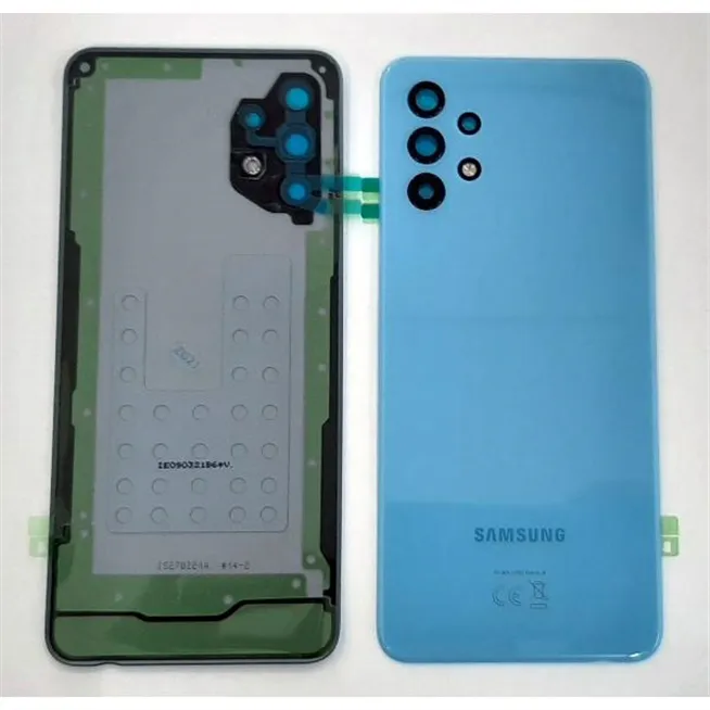 Tapa trasera o tapa bateria azul para Samsung A32 5G SM-A326 GH82-25080C Service Pack