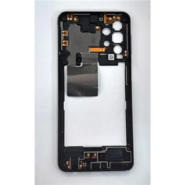 Carcasa central o marco negro para Samsung A32 5G SM-A326F SM-A326 A326F A326 calidad premium