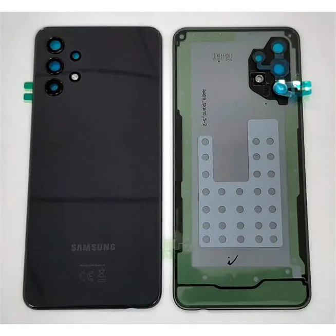 Tapa trasera o tapa bateria negra para Samsung A32 5G SM-A326 GH82-25080A Service Pack