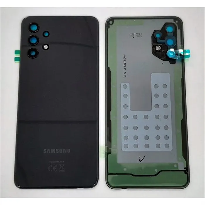 Tapa trasera o tapa bateria negra para Samsung A32 5G SM-A326 GH82-25080A Service Pack