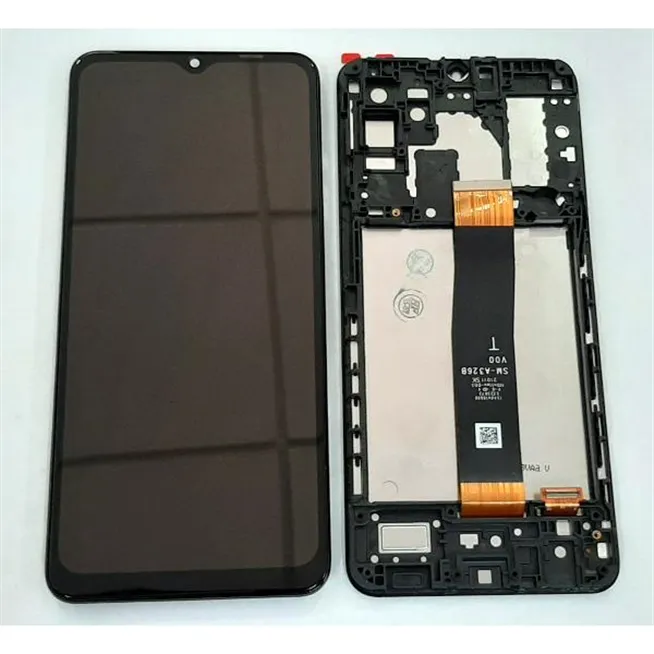 Pantalla lcd para Samsung A32 5G SM-A326F SM-A326 A326F A326 mas tactil negro mas marco negro calidad premium