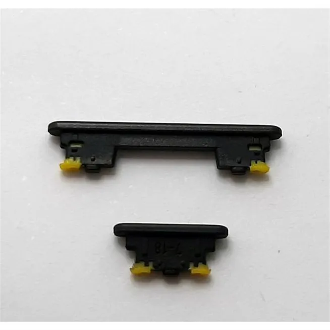 Set 2 botones negros para Samsung Galaxy A33 5G SM-A336 calidad premium