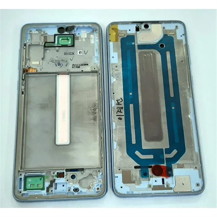 Carcasa central o marco azul para Samsung Galaxy A33 5G SM-A336 calidad premium