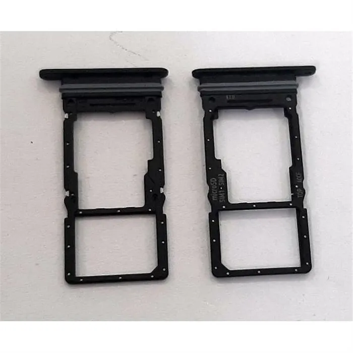 Soporte o bandeja dual sim negra para Samsung Galaxy A33 5G SM-A336 calidad premium