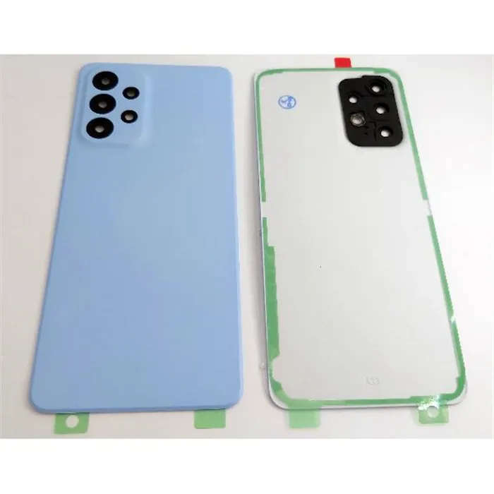 Tapa trasera o tapa bateria azul para Samsung Galaxy A33 5G SM-A336 mas cubierta camara