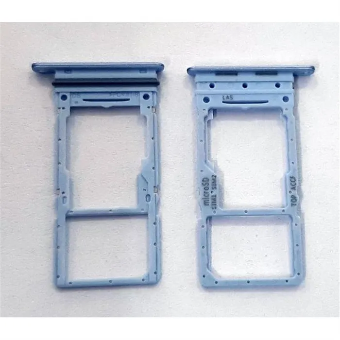Soporte o bandeja dual sim azul para Samsung Galaxy A33 5G SM-A336 calidad premium
