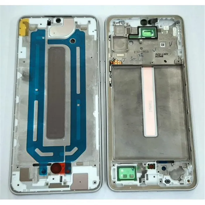 Carcasa central o marco plata para Samsung Galaxy A33 5G SM-A336 calidad premium