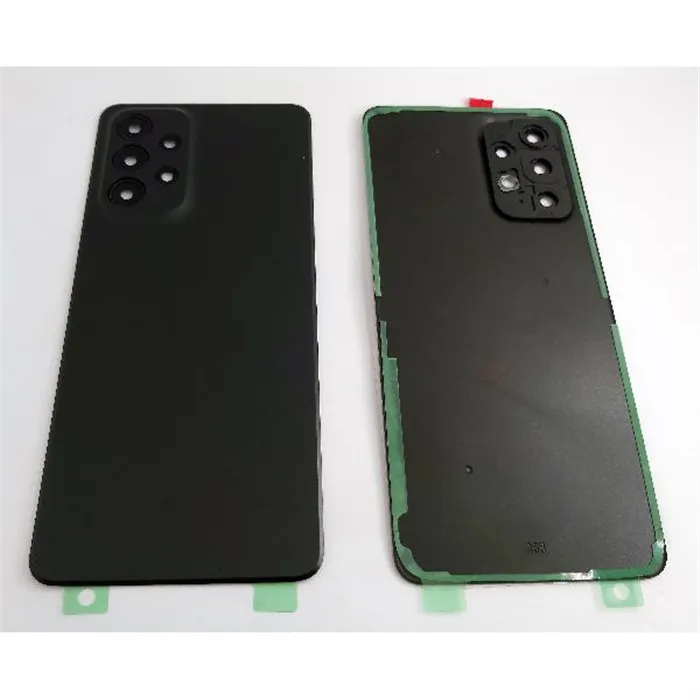 Tapa trasera o tapa bateria negra para Samsung Galaxy A33 5G A336 mas cubierta camara