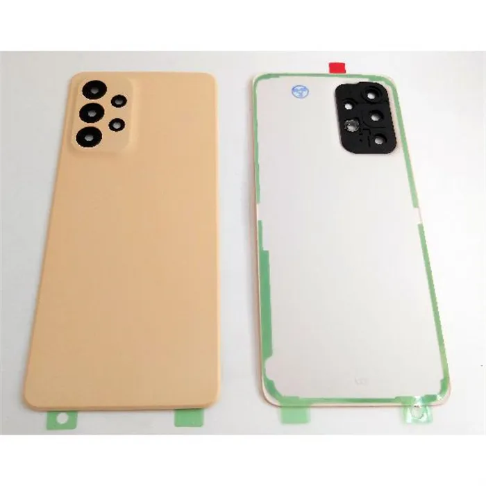 Tapa trasera o tapa bateria naranja para Samsung Galaxy A33 5G A336 mas cubierta camara