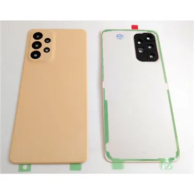 Tapa trasera o tapa bateria naranja para Samsung Galaxy A33 5G A336 mas cubierta camara