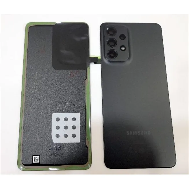 Tapa trasera o tapa bateria negra para Samsung Galaxy A33 5G SM-A336 GH82-28042A Service Pack