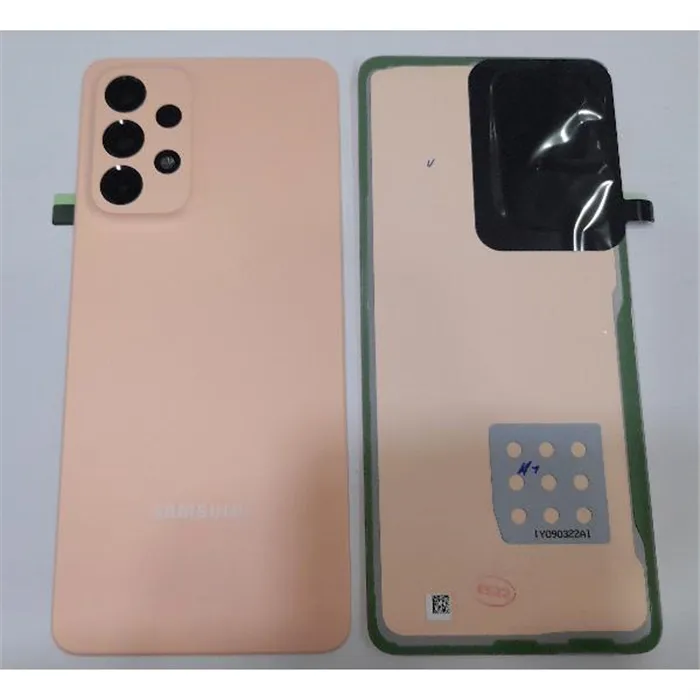 Tapa trasera o tapa bateria coral para Samsung Galaxy A33 5G SM-A336 GH82-28042D Service Pack