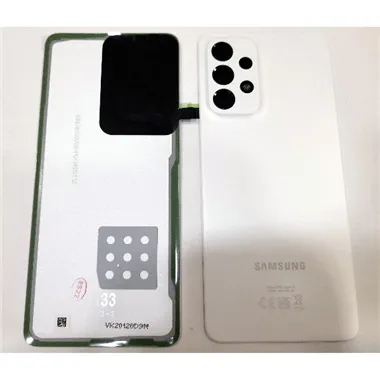 Tapa trasera o tapa bateria blanca para Samsung Galaxy A33 5G SM-A336 GH82-28042B Service Pack
