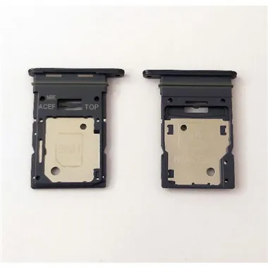 Soporte o bandeja sim azul oscuro Dual sim para Samsung Galaxy A35 calidad premium