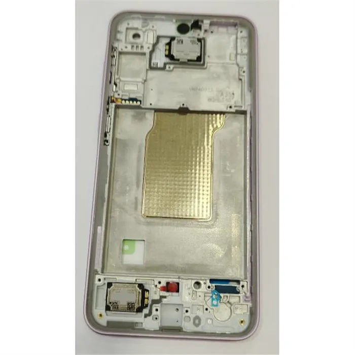 Carcasa o marco central morado para Samsung Galaxy A35 5G SM-A356 GH82-34225C Service Pack