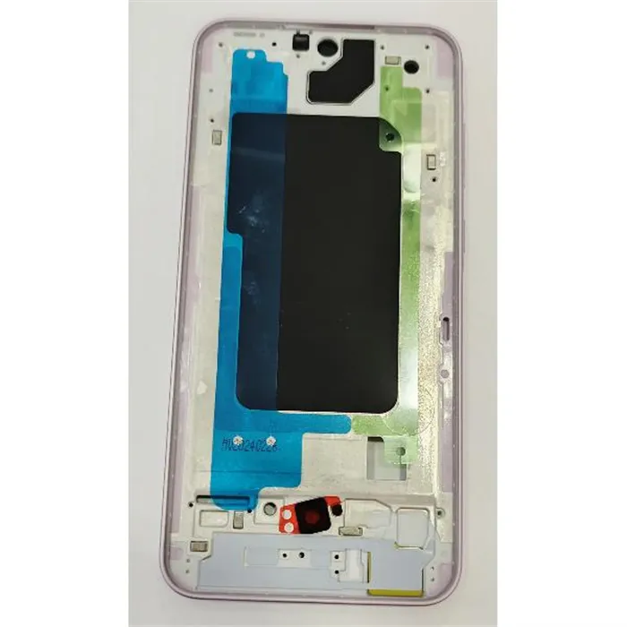Carcasa o marco central morado para Samsung Galaxy A35 5G SM-A356 GH82-34225C Service Pack