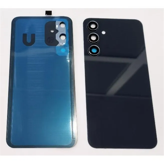 Tapa trasera o tapa bateria negra para Samsung Galaxy A35 con lente de camara
