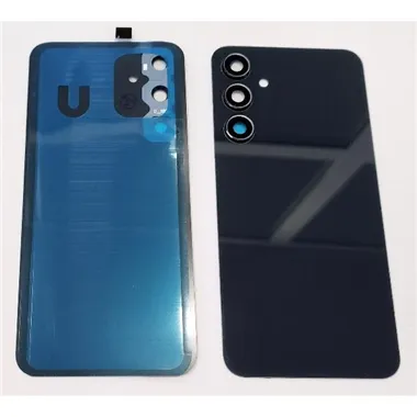 Tapa trasera o tapa bateria negra para Samsung Galaxy A35 con lente de camara