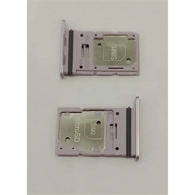 Soporte o bandeja sim morada Dual sim para Samsung Galaxy A35 5G SM-A356 GH98-48993C Service Pack