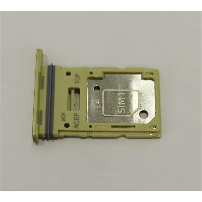 Soporte o bandeja sim amarilla para Samsung Galaxy A35 5G SM-A356 GH98-48993D Service Pack
