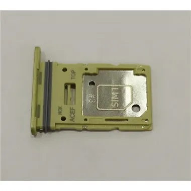 Soporte o bandeja sim amarilla para Samsung Galaxy A35 5G SM-A356 GH98-48993D Service Pack