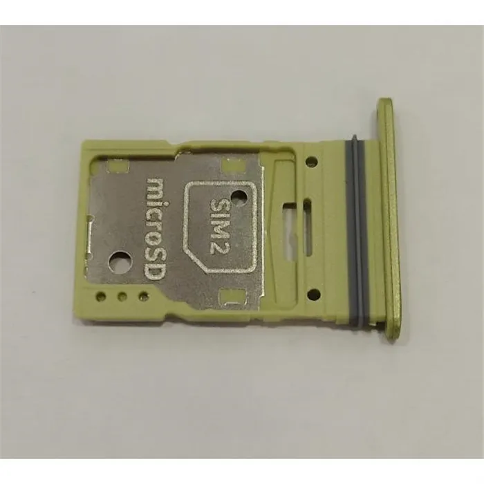 Soporte o bandeja sim amarilla para Samsung Galaxy A35 5G SM-A356 GH98-48993D Service Pack
