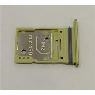 Soporte o bandeja sim amarilla para Samsung Galaxy A35 5G SM-A356 GH98-48993D Service Pack