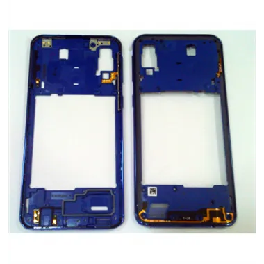 Carcasa o marco frontal azul para Samsung Galaxy A40 A405