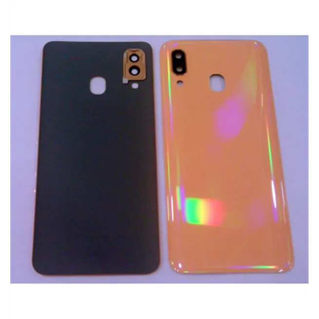 Tapa trasera o tapa bateria naranja para Samsung Galaxy A40 A405 mas cubierta camara A405FD A405FN SM-A405FD SM-A40