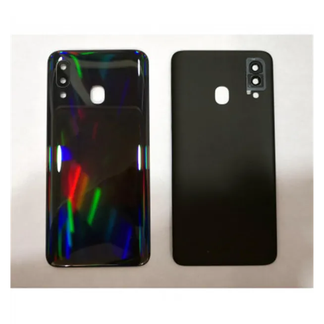 Tapa trasera o tapa bateria negra mas cubierta camara para Samsung Galaxy A40 A405 A405FD A405FN SM-A405FD SM-A405F