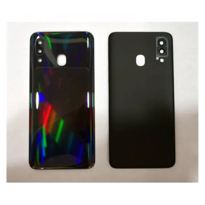 Tapa trasera o tapa bateria negra mas cubierta camara para Samsung Galaxy A40 A405 A405FD A405FN SM-A405FD SM-A405F