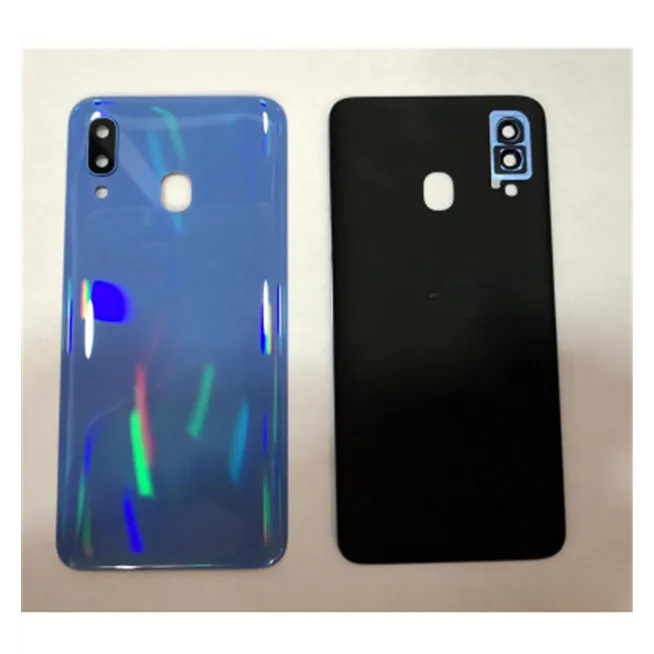 Tapa trasera o tapa bateria azul mas cubierta camara para Samsung Galaxy A40 A405 A405FD A405FN SM-A405FD SM-A405FN