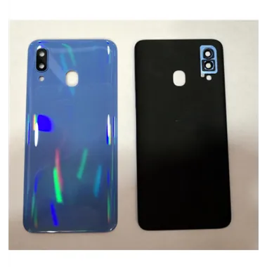 Tapa trasera o tapa bateria azul mas cubierta camara para Samsung Galaxy A40 A405 A405FD A405FN SM-A405FD SM-A405FN