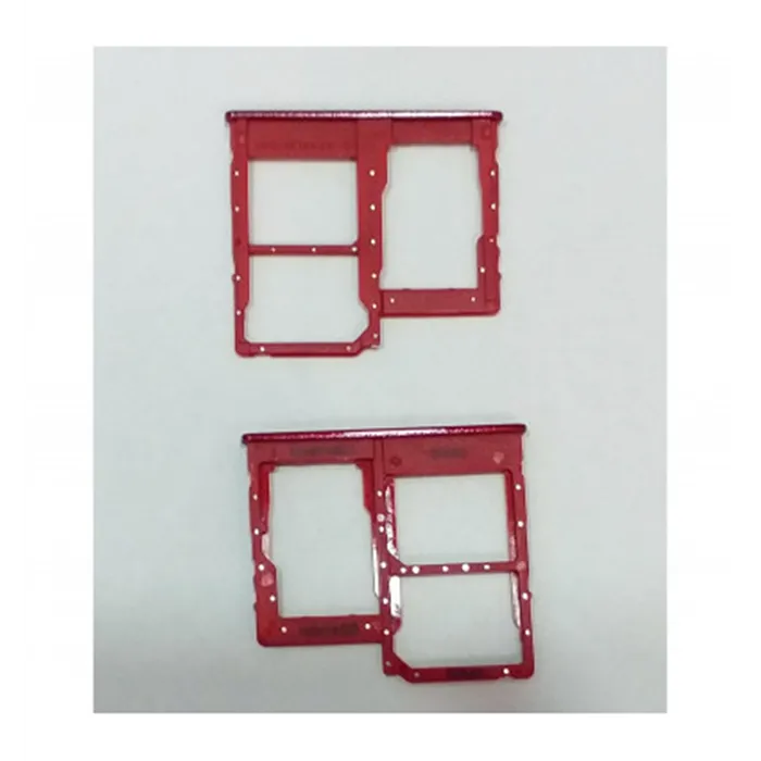 Soporte o bandeja sim roja para Samsung Galaxy A40 A405 A405FD A405FN SM-A405FD SM-A405FN