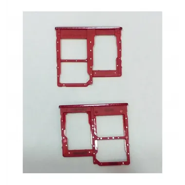 Soporte o bandeja sim roja para Samsung Galaxy A40 A405 A405FD A405FN SM-A405FD SM-A405FN