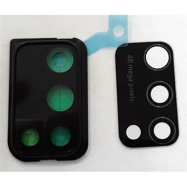 Cubierta camara negra para Samsung Galaxy A41 A415F Calidad Premium