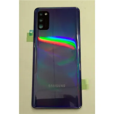 Tapa trasera o tapa bateria azul para Samsung Galaxy A41 A415F GH82-22585D Service Pack